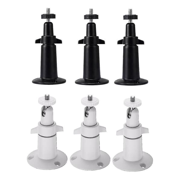 3-pack svart säkerhetsväggfäste kompatibelt med Arlo-kamera inomhus utomhus