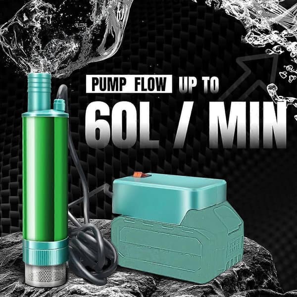 Kompatibel med Makita 18V batteri bil elektrisk vattenpump bränslepump oljedieselpump