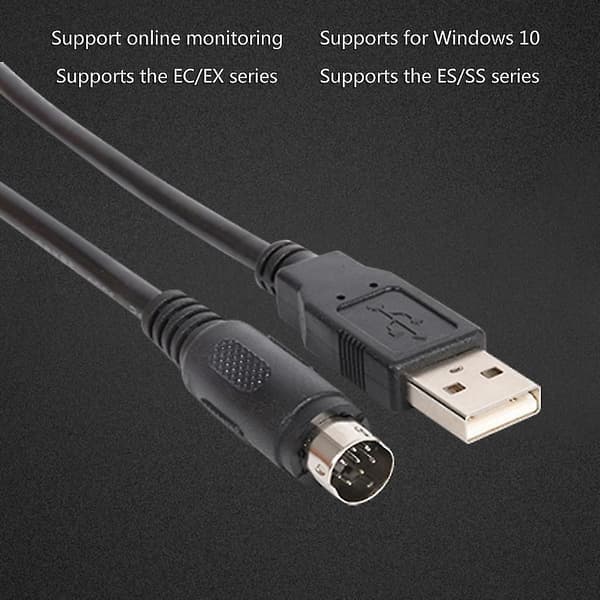 USB-ACAB230 Delta DVP PLS Programmeringskabel USB-DVP Programmeringskabel