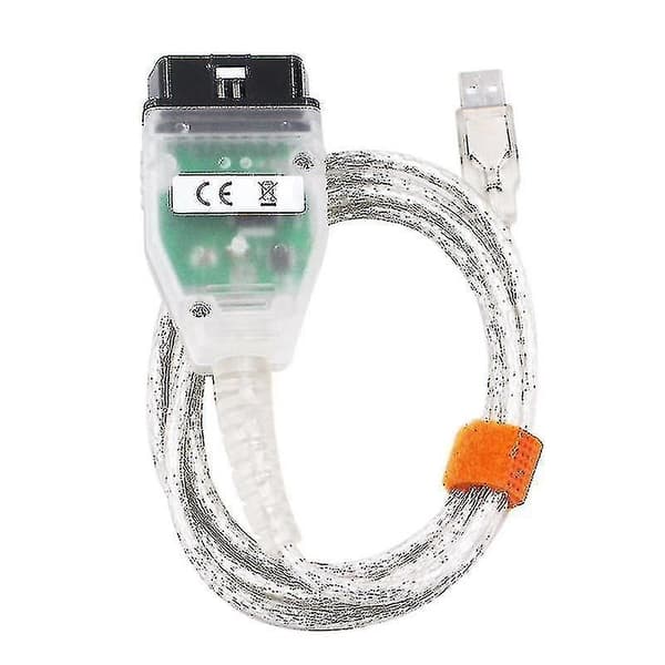 INPA BMW K+DCAN Diagnoskabel med omkopplare Vit