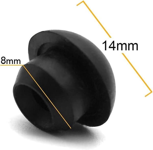 12 kpl pullotunkin lattiatunkin öljysäiliön kumitulppa 8 mm