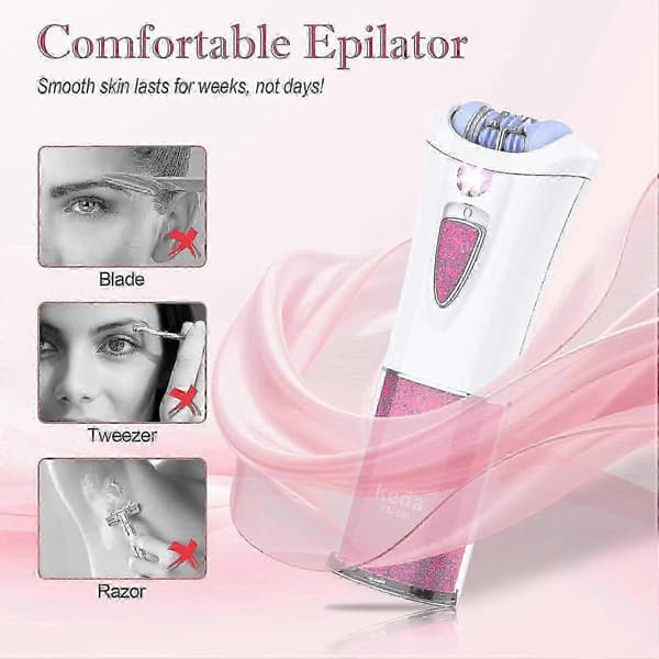 Glabrouse Skin Epilator 2025, Ansigthårfjerner til kvinder, Smertefri og Glat Hud