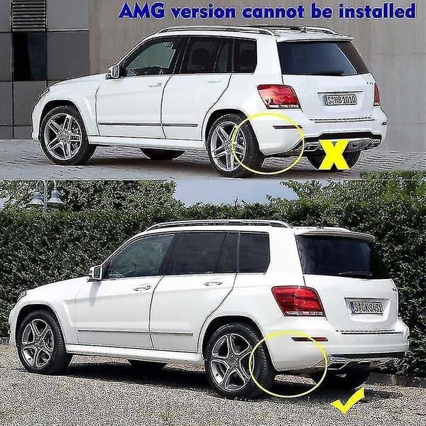 Stænklapper kompatible med Mercedes Benz GLK Class X204, stænklap skærm stænklap biltilbehør Army Green