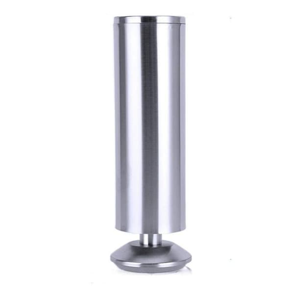 6cm-30cm skabsben justerbare cylindriske møbelfødder i rustfrit stål 4 stk. 250 mm