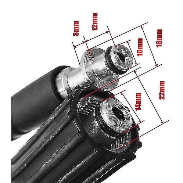 Högtryckstvättslang Sprutslang Lämplig Kompatibel med Karcher K2-K5 6M/8M/10M