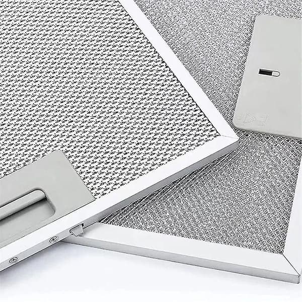 2 stk. emhættefilter, fedtfilter til emhætte, køkkenudsugning, aluminiumsudsugningsfilternet, EU-standard