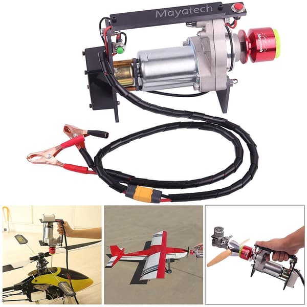 RC-motorstarter for Mayatech 10cc-80cc bensinmotor, stil A XT60 liten huvudstartare
