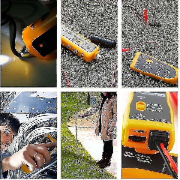 Jordkabel Wire Locator med hörlurar