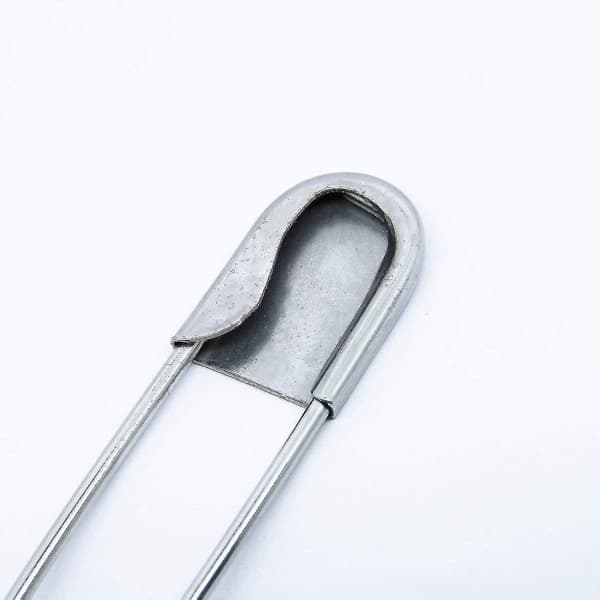 10-pack extra stora säkerhetsnålar, kraftiga, 12,7 cm