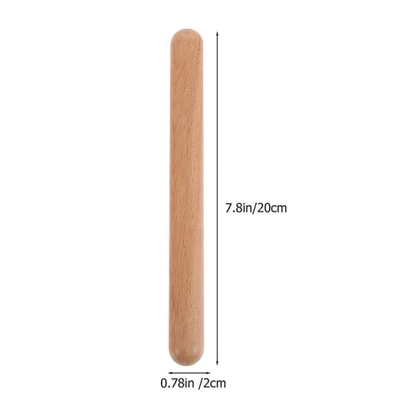 20 st rytmpinnar i trä kompatibla med barns musikutbildning 20.00X2.00X2.00CM
