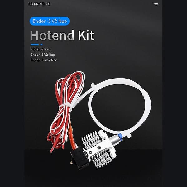 3D-printer Hot End-sett montert Hotend termistor for Ender3 3D-utskrift Ender 3 MAX Neo Hot End-kit