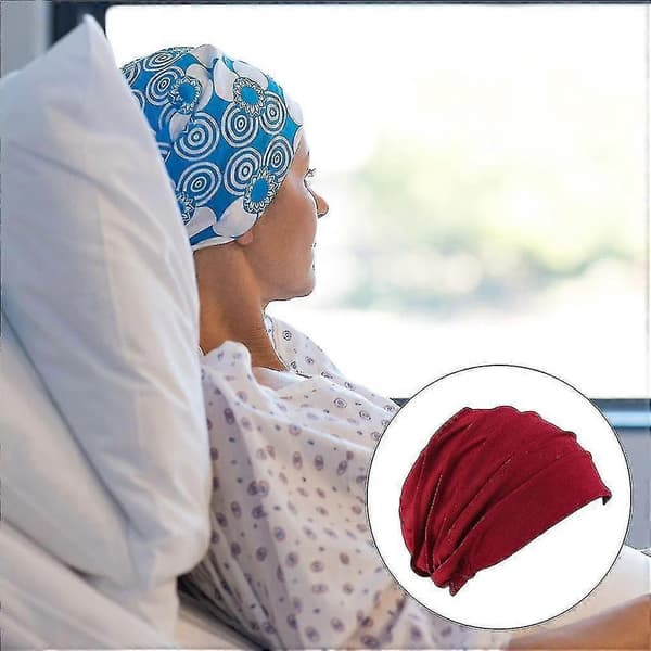 Kræfthovedbeklædning elastisk til kvinder, én størrelse passer de fleste red