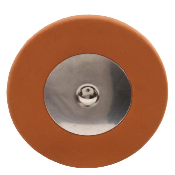 25 stk. lærtenorsaksofonputer, oransje, for utskifting, treblåseinstrument brown