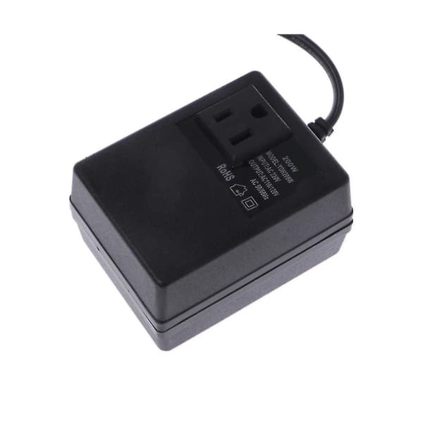200W AC 220V til 110V Reducerende Transformer Konverter Rejsestrøm EU Stikadapter
