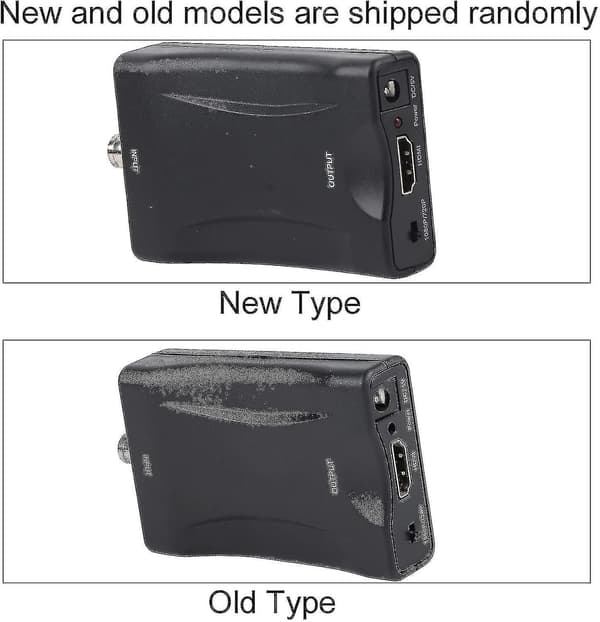 BNC til HDMI-adapter 1080p kompatibel med overvåkingsmonitor