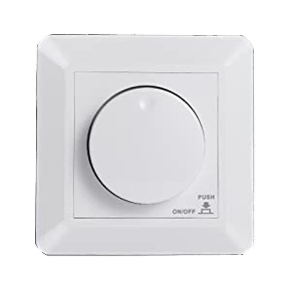 LED-dimmerbryter, innfelt dimmer kompatibel med dimbar LED og halogen, 5-300 W dimmerbryter LED, Ph Zy