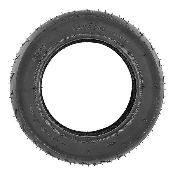 10 tommer 10x2.125 dæk - Kompatibel med elektrisk scooter, ncing Hoverboard, selvbalancerende scooter black