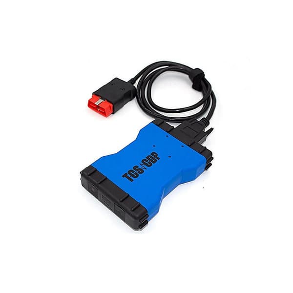 Bluetooth-scanner diagnostisk værktøj Ds150eobd Tcs 2017r3 Keygen kompatibel med bil lastbil Blue  Black