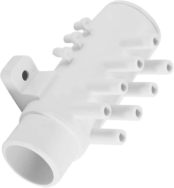VVS-fördelare, Spa Bubbelbad PVC Vattenrör 8-ports Bypass-kopplingar