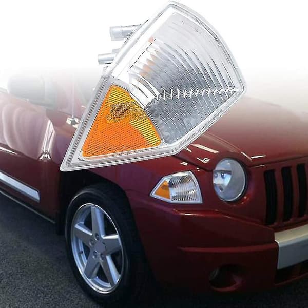 Blinklys Hjørnelyshus Kompatibel med Jeep Compass 2007-2010