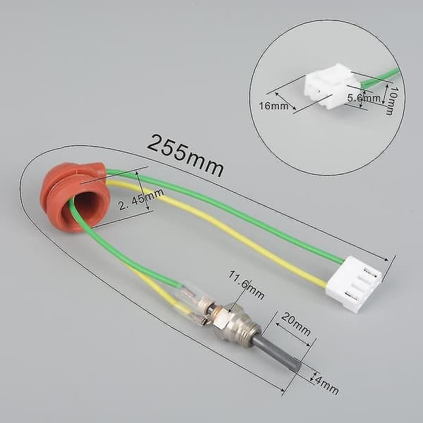 12v Parkeringsvarmer Gløderør Nøgle - Keramisk Stift Kompatibel med Eberspacher 5kw-12v-1-1