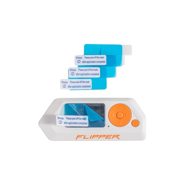 HD klare PET-skjermbeskyttere kompatible med Flipper Zero spilltilbehør