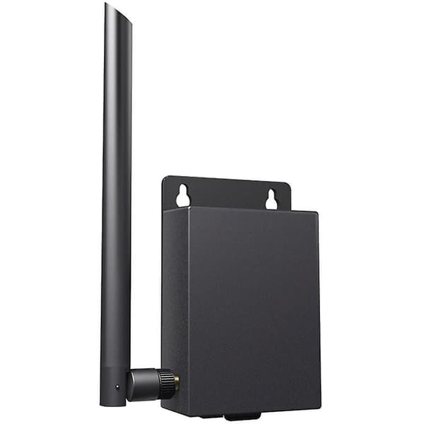 Vattentät Utomhus 4G-router med SIM-kortplats och 5Dbi-antenn, EU-version, Svart, Max 15 enheter