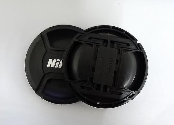 55mm kameralinsedeksel kompatibelt med Nikon