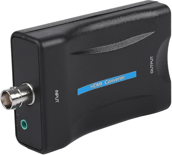 BNC til HDMI-adapter 1080p kompatibel med overvåkingsmonitor