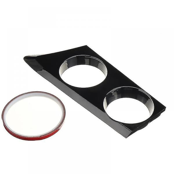 Vattenmugghållare kompatibel med BMW 1-serie E81 E82 E87 E88, svart (vänsterstyrd) (HY)