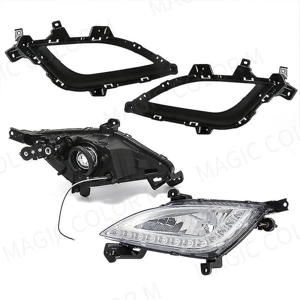 DRL tåkelysdeksler, kompatible med Hyundai Elantra GT I30 2012-2016 One LH