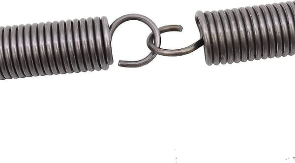 2st Förlängningsfjäder Stål Dubbelkrok 2x18x150mm