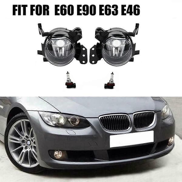 Sumuvalokokoonpano yhteensopiva BMW 3 5 6 -sarjan E60 E61 E90 E91 E63 E64 X3 E83 kanssa Black