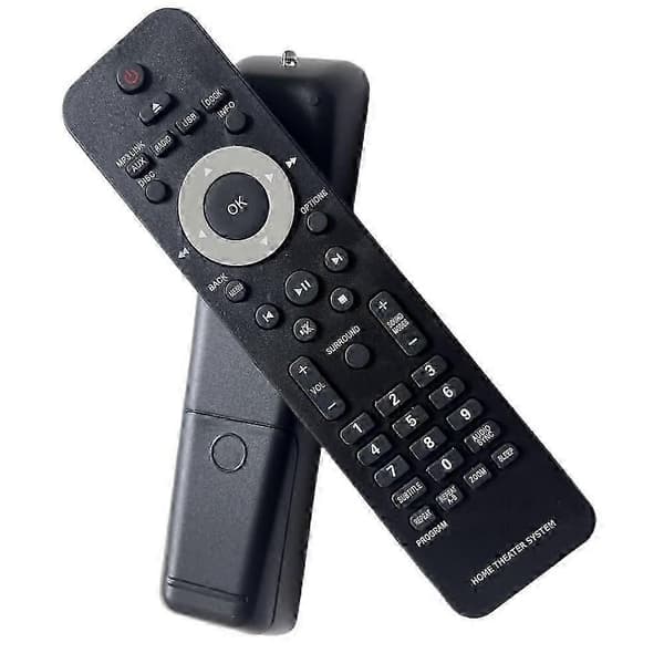 Fjärrkontroll kompatibel med Philips hemmabiosystem HTS3510/12 HTS2500/12 Qhzl A-G 5 5