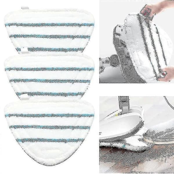 4 stk Silvercrest Lidl Universal Dampmopptrekk Tilbehør Kompatibel med Damprensere