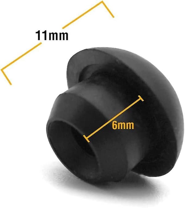 12 kpl pullotunkin lattiatunkin öljysäiliön kumitulppa 8 mm