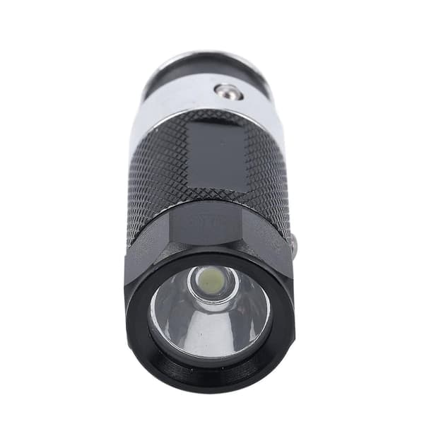 2 kpl Mini LED-taskulamppuja Auton tupakansytytin LED Ladattava taskulamppu
