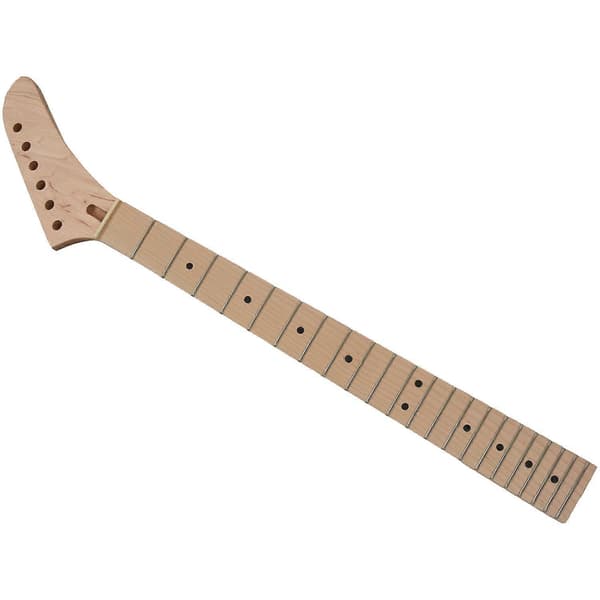 22 Band Maple Banana Elgitarrhals Dot Inlay för reservdelsbyte WOOD