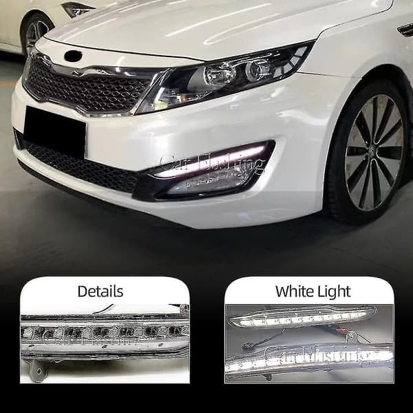 Kia K5 Optima 2010-2013 päiväajovalot, pari Only R side