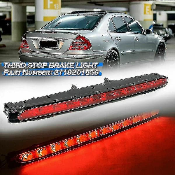 LED bageste høje bremselys kompatibel med W211 E-klasse 2003-2009, 3. bremselys A211 -ys