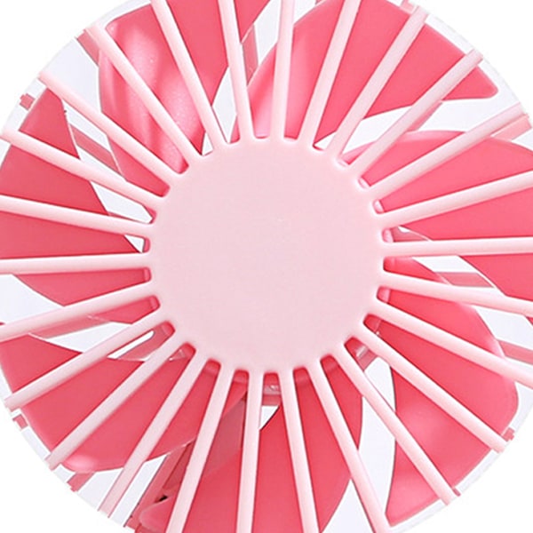 USB Mini håndholdt Wind Power bærbare køleventilatorer pink 27*87*170mm