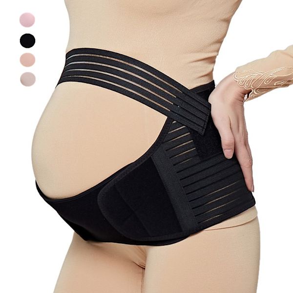 Bælter til gravide kvinder Graviditet Mavebælte Taljepleje Mavestøtte Mavebånd Rygbøjler Graviditetsbeskytter prænatal bandage khaki xl