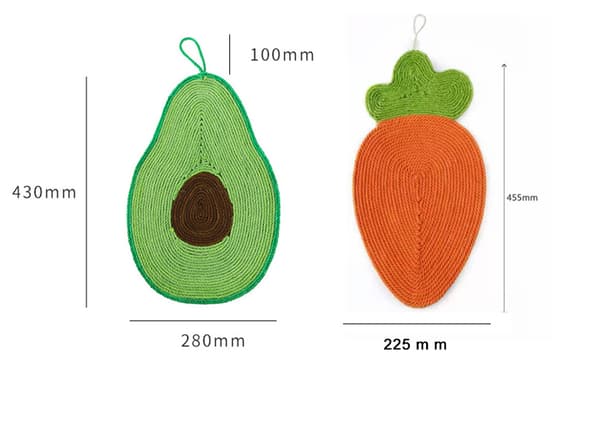 Fånga kattbrädets husdjursleksaker för att skydda möblerna pineapple