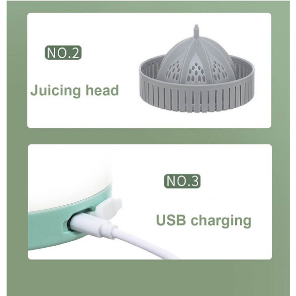 Multifunction Device Juicer USB Machine Visual green 138mm*112mm*237.5mm