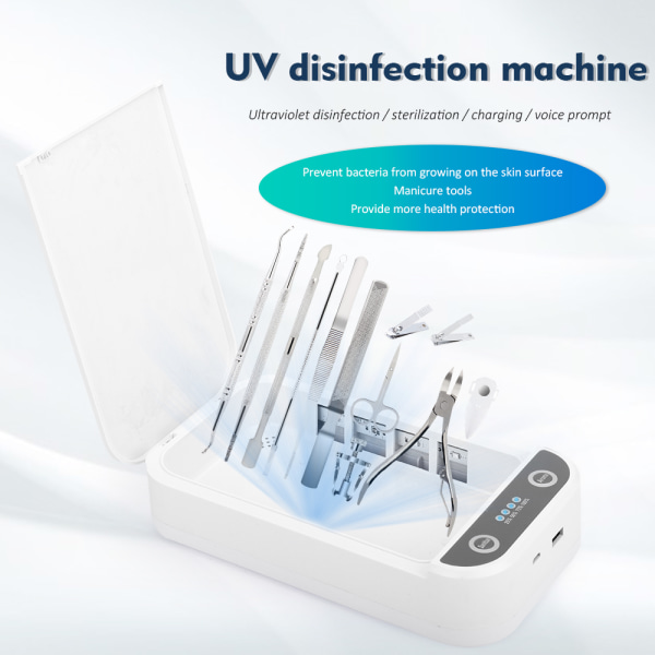 Multifunktionssterilisator Aromaterapi UV-desinfektionsbox white 218*123*53mm