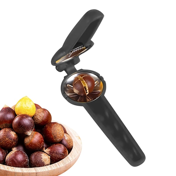 Rustfrit stål Kastanje Clip Valnød Tang Nut Cutter Machine yellow 18*5*5cm