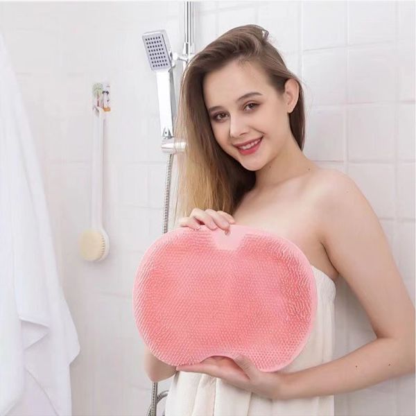 Badeværelse Skridsikker Bademåtte Fod Antiskridmåtte Scrubber gray 23*30cm