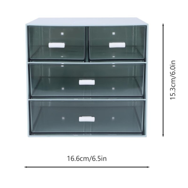 Diverse förvaringslåda Design Diverse Organizer låda white 15.3*16.6*14.5CM