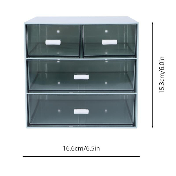 Diverse Opbevaringsskuffe Design Diverse Organizer Skuffe white 15.3*16.6*14.5CM