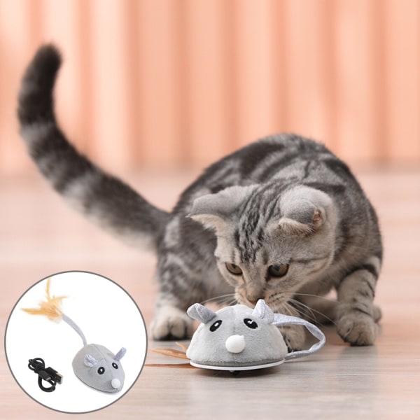 Smart mus och katt interaktiv plyschleksak 1pc